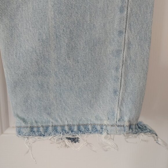 Zara Faded Look Distressed Jeans - Picture 6 of 6